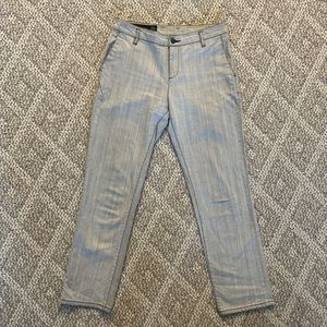 Armani Exchange cropped straight leg pants Size 25